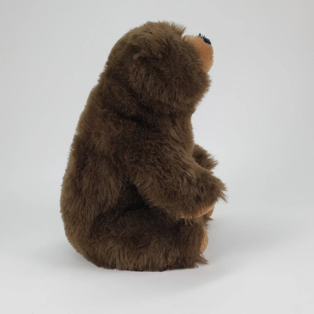 Westcliff Collection Brown Grizzly Bear Plush Stuffed Animal Vintage Korea 12in
